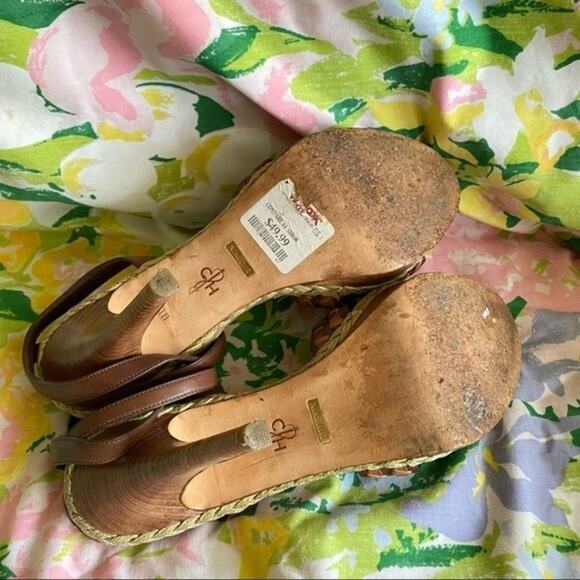 Cole Haan Heels Woven Platform Espadrilles Nike Air - Picture 4 of 4